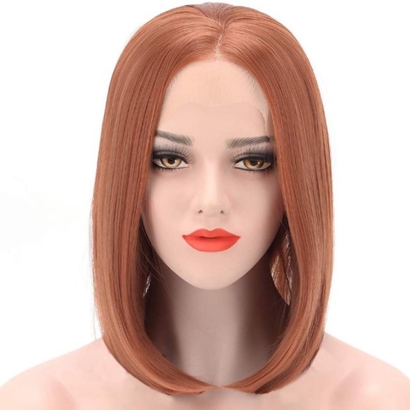 Karyn Copper 14” LACEFRONTBob WIG *NWT